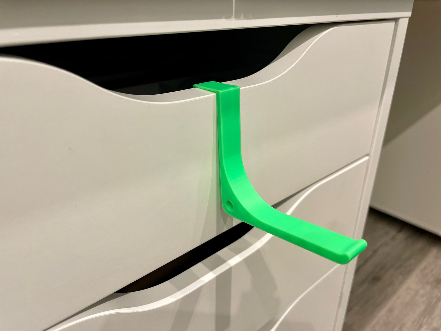 Für IKEA Alex Schublade Headset Halter in grün