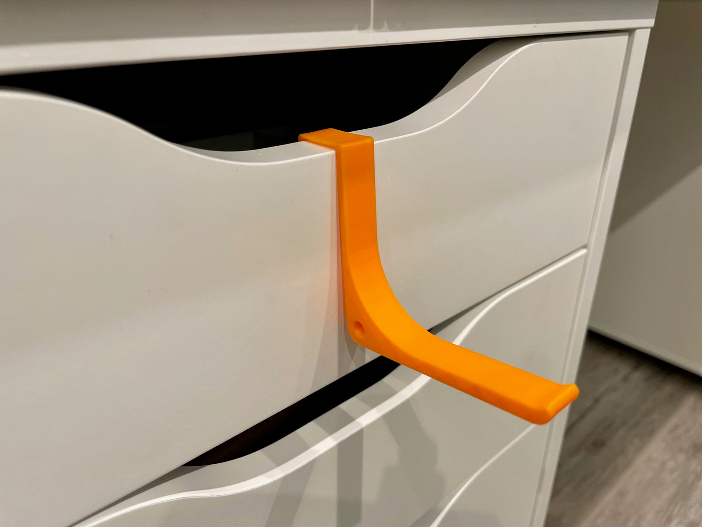 Für IKEA Alex Schublade Headset Halter in orange