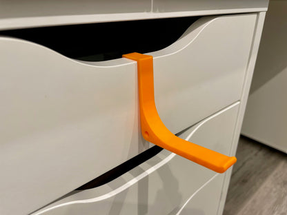 Für IKEA Alex Schublade Headset Halter in orange