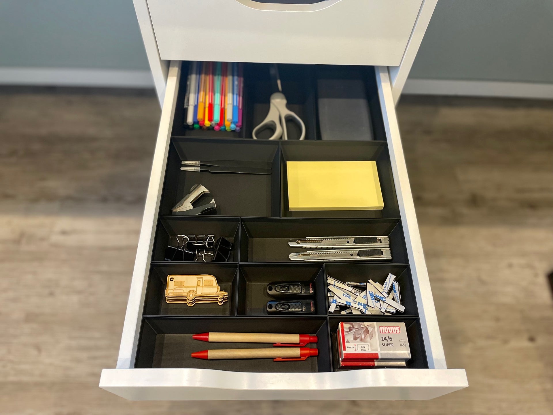 Organizer: Endlich Ordnung im IKEA ALEX Rollcontainer – grinchify