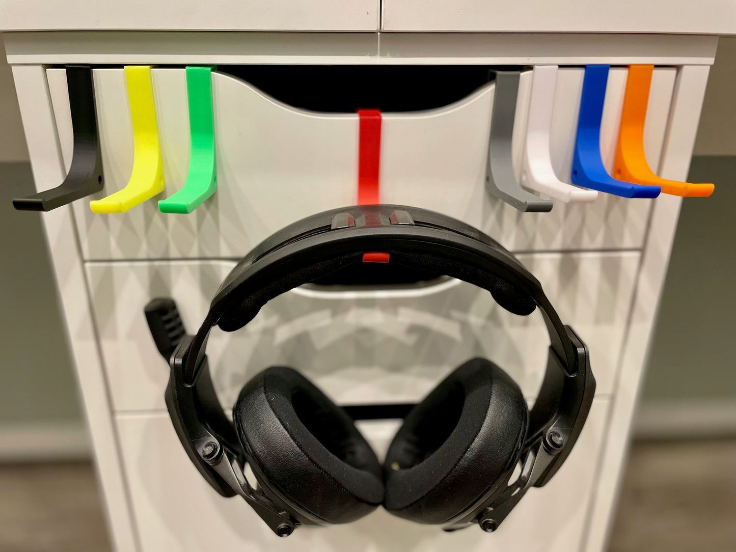 Für IKEA Alex Schubladen Headset Halter in vielen bunten Farben