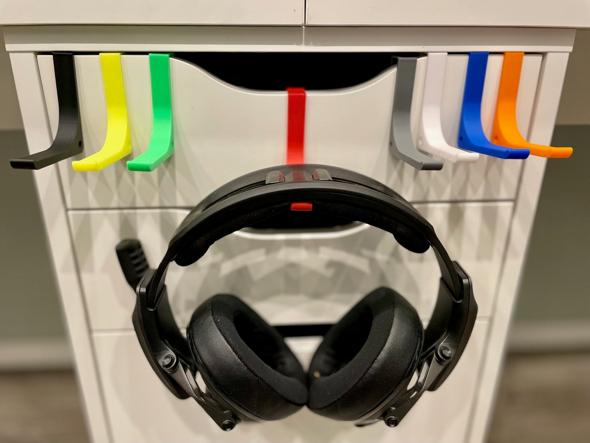 Für IKEA Alex Schubladen Headset Halter in vielen bunten Farben