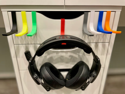 Für IKEA Alex Schubladen Headset Halter in vielen bunten Farben